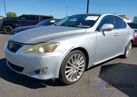 2006 Lexus Is 250 from USA, damaged, VIN JTHBK262365009437